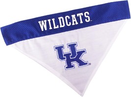 Collegiate Pet Accessories Reversible Bandana Kentucky Wildcats Small Medium - £26.62 GBP