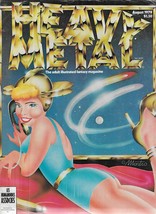 Heavy Metal Magazine Aug 1979 Algora Caza Jim Starlin Springett Moebius Kirchner - $29.70