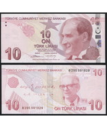 Turkey. Banknote 10 lirasi. 2009 (2012). Unc. Paper. Cat# P.223b - £5.69 GBP