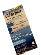 CLEARBLUE RAPID &amp; DIGITAL PREGNANCY 4 TESTS. OPEN BOX Exp8/25 - $14.73