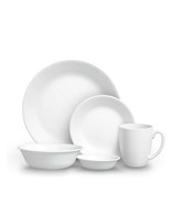 Corelle Winter Frost White 30-Piece Dinnerware Set Service for 6 / FREE ... - $3,527.69 MXN