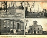 Battlefield Multiview Cannon Lexington Massachusetts MA 1906 UDB Postcard - $14.80