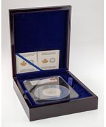 2018 Canada 3 Oz. S $50 Argento Acero Foglia - Frazionaria NGC PF69 Reverse - €225,26 EUR
