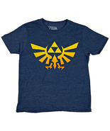 Nintendo The Legend of Zelda Royal Crest Youth T-Shirt Grey - £15.81 GBP