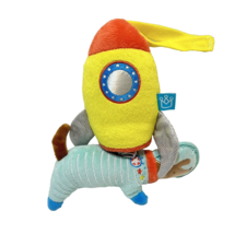 Manhattan Toy Cosmo Space Dog Rocket Baby Crib Rock A Bye Baby Pull Musi... - $9.29