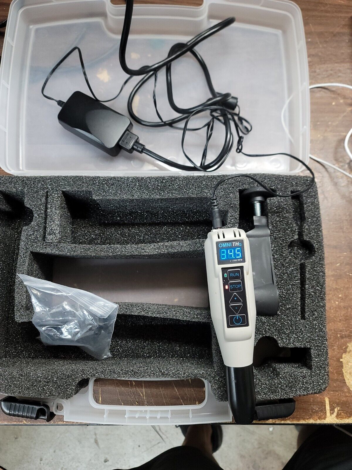 Omni THQ 12-200 Digital Handheld Homogenizer / 800 to 35000 RPM / TESTED - $564.30