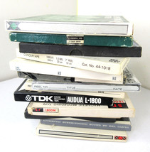 LOT of 13 Reel to Reel Tapes Recorded Music Movies Scotch Realistic Conc... - £42.68 GBP