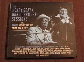 The Henry GRAY/BOB Corritore Sessions Digipak Cd Harmonica Piano Blues Vg++ Oop - $11.87