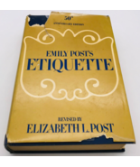 Emily Post&#39;s Etiquette  by Elizabeth L. Post HCDJ 1969 50th Anniversary ... - £30.20 GBP