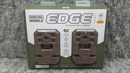 NEW Moultrie Mobile Mcg-14078 33MP EDGE Cellular Trail Camera - 2 Pack - $1,619.94 MXN