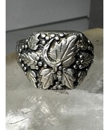 Leaves ring size 16 plus leaves sterling silver men - $2,576.96 MXN