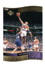1997-98 Upper Deck Memorable Moments Jason Kidd Die Cut #6 NBA Phoenix S... - £1.55 GBP