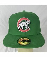 NEW ERA 59 FIFTY MLB CHICAGO CUBS GREEN 2016 WORLD SERIES FITTED MENS HA... - $38.33 CAD