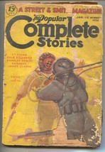 Complete Stories 1/1932-Deep sea diver fight cover by Remington Schuyler- T.T... - £36.14 GBP