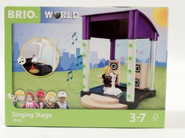 Brio World Singing Stage 6 Piece Set With Sound Ages 3-7 - £14.76 GBP