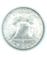 1958 50C Franklin Half Dollar Roll 20 Coins Total Choice BU Condition - $465.30