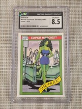 1990 Marvel Universe She-Hulk #39 Impel - Recently Graded CGC 8.5 NM/MINT+ - $67.72