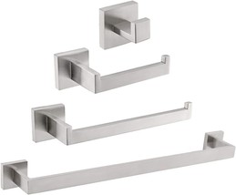 The Turs 4-Piece Bathroom Hardware Accessory Set Includes A Wall-Mounted, 40Cm). - $45.94