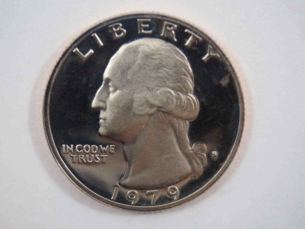 1979 S Washington Clad Quarter Proof GEM US Coin Proof (PF) - SKU 107USQCL - $4.95