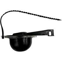 Cato 4700092 2.5 x 5.5 in. Plastic Toilet Flapper - Black - $18.96