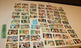 73 Topps 1988 Cartoon Handpicked Big Baseball Cards MLB Sports Trading Lot - £31.00 GBP