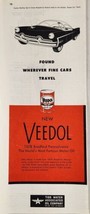 1951 Print Ad Veedol 100% Bradford Pennsylvania Motor Oil Futuristic Dream Car - £12.93 GBP