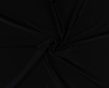 Black Wovenstretch Charmeuse Semi-Matte Finish Satin Fabric by the Yard ... - $7.99