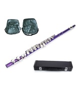 Purple Flute 16 Hole, Key of C w/Case+Music Sheet Bag+Accessories - £102.21 GBP