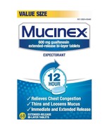 Mucinex 12-Hour Expectorant 68 Tablets ~ 08/2025+ - $21.65 CAD