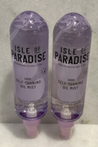 2 Isle Of Paradise Dark Self-Tanning Oil Mist Hello Bronzed Glow 6.76 oz - $382.82 MXN