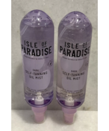 2 Isle Of Paradise Dark Self-Tanning Oil Mist Hello Bronzed Glow 6.76 oz - €17,46 EUR