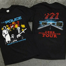HOT!! Vintage 1982 The Police gGhost In The Machineh Concert Tour T Shirt The Po - £15.17 GBP+