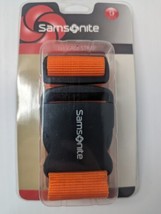 Samsonite Up To 72” Travel Luggage Strap  Juicy Bright Orange Brand New ... - $9.88