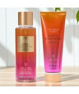 Victoria&#39;s Secret Mango Temptation Body Mist &amp; Body Lotion 2 Piece Set - $745.27 MXN