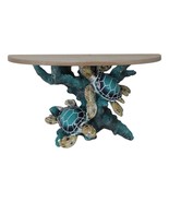 Marine Blue Sea Turtles Swimming by Ocean Corals Floating Wall Bracket S... - €44,33 EUR
