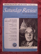 Saturday Review June 10 1944 Upton Sinclair Dorothy Thompson - £6.77 GBP