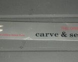 Quikut Sharpkut Original Carve &amp; Serve Knife Surgical Stainless New In Box - $9.99