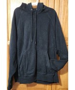 Women&#39;s L Champion Reverse Weave Hoodie in Black with Pockets - $13.53 CAD