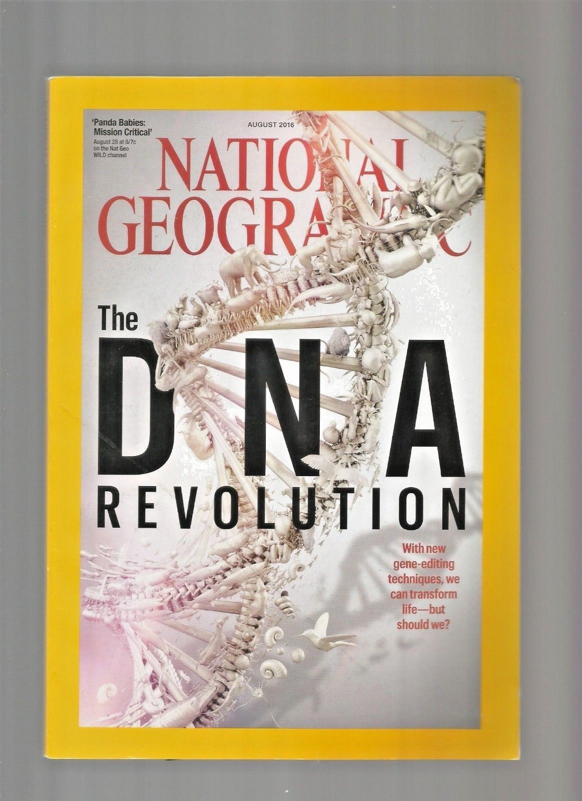 National Geographic magazine August 2016 DNA Revolution - $4.85