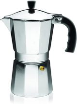 Stove Pot Espresso Cuban Moka Coffee Maker Cafetera Cubana Italiana 3 Cups - £7.98 GBP