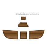 1997 Sea Ray 330 Sundancer Swim Platform Pad Boat EVA Foam Teak Deck Flo... - £275.68 GBP