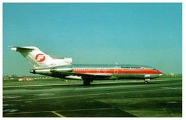 Frontier Horizon Boeing 727 at LaGuardia Airplane Postcard - £4.12 GBP