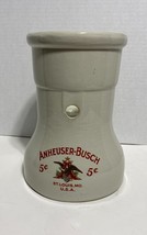 Anheuser-Busch Stoneware Syrup Dispenser St. Louis MO, VTG 1918 Cordley &amp; Hayes - £470.72 GBP