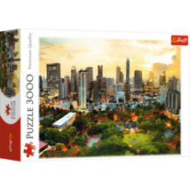 3000 Piece Jigsaw Puzzles, Sunset in Bangkok, Thailand, Cityscape puzzle, Adult  - £31.96 GBP