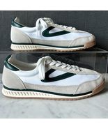 Tretorn Rawlins Sneakers Low Top Retro White/Forest Green - Women&#39;s Size... - $66.16 CAD
