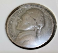 1943 P Silver War Jefferson Nickel, 35% Silver,  - £1.54 GBP