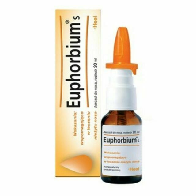 Primary image for HEEL Euphorbium Compositum Homeopathic Nasal Spray Cold Sinuses 20 ml.
