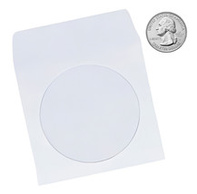 3&quot; Mini Paper CD Sleeves with Window &amp; Flap - $12.92+