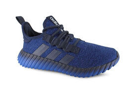ADIDAS Kaptir 3.0 Running Shoes Men # 10 Black Navy Blue Mens Cloudfoam ... - $137.72