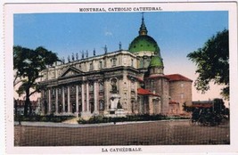 Postcard La Cathedrale St James Catholic Cathedral Montreal Quebec - £3.09 GBP